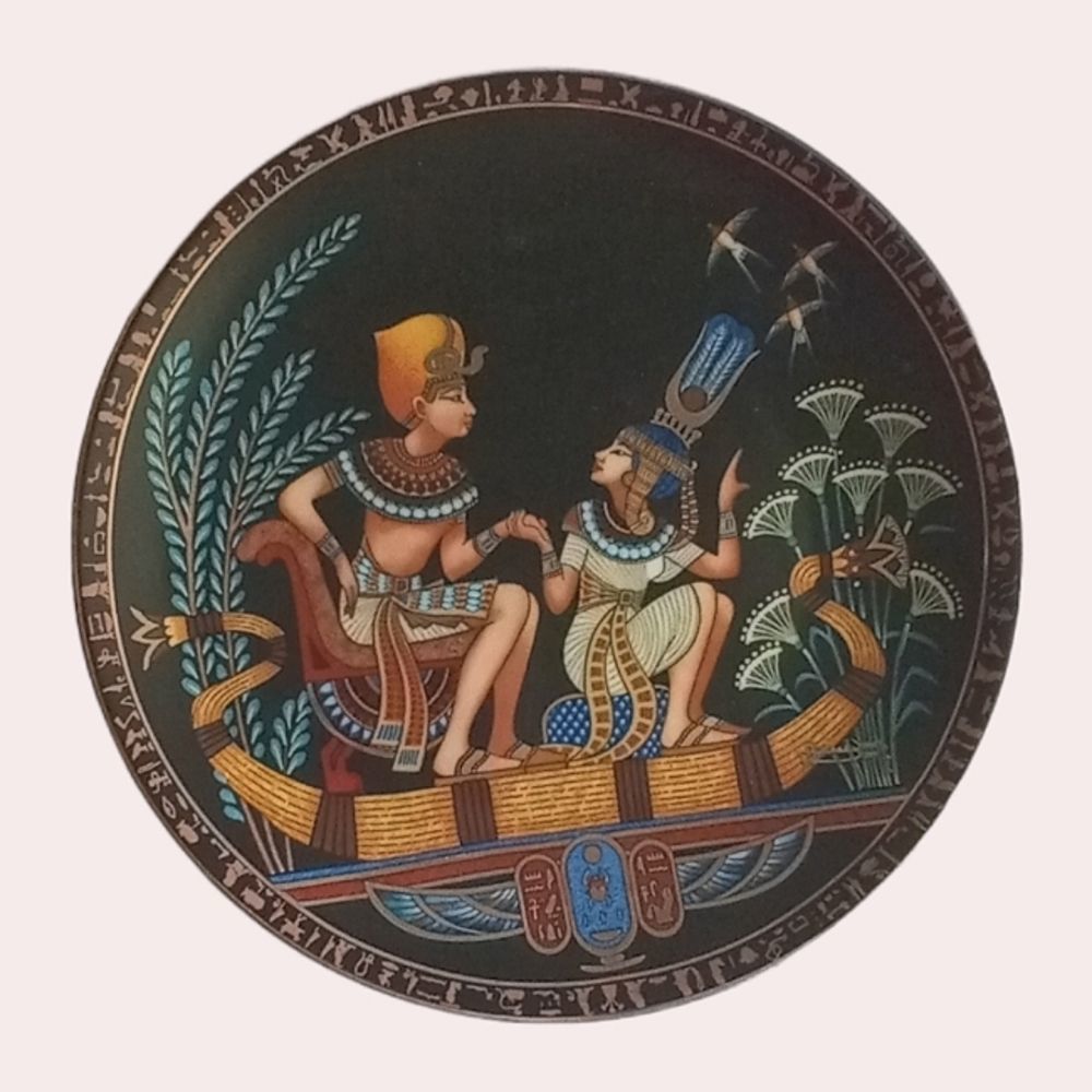 The Legend of Tutan Khamed and His Princess 1991 Collection Plate #1